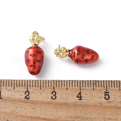 Messing Emaille Anhänger / charms&nbsp;KK-D336-06G-08