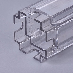 Transparente Kunststoffkerzenformen&nbsp;AJEW-WH0109-05