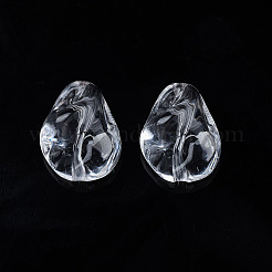 Transparente Acryl Perlen&nbsp;X-TACR-N009-35