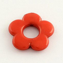 Opake Acrylblumenperlenrahmen&nbsp;SACR-Q099-M67