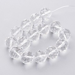 Chapelets de perles en verre&nbsp;EGLA-J140-NA01-16mm