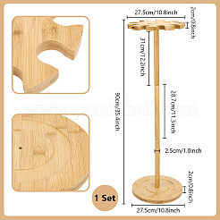 Holz-Baseballschläger-Organizer-Ausstellungsständer&nbsp;ODIS-WH0043-268