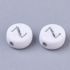 Perline acrilico placcato&nbsp;PACR-R243-04Z