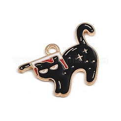 Pendenti smaltati in lega di halloween&nbsp;FIND-I052-01KCG-07
