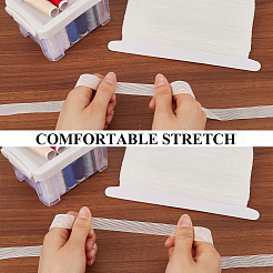 20 m transparentes elastisches Nylon-Strickband aus Angelschnur&nbsp;OCOR-GF0003-59B-01