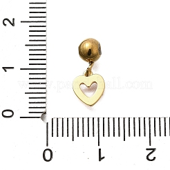 Dijes de rhinestone de acero inoxidable 304&nbsp;STAS-M109-05G-02