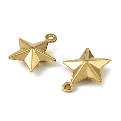 Dijes de acero inoxidable 304. Dije de estrella.&nbsp;LS-STAS-A190-05G