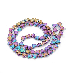 Chapelets de perles en hématite synthétique sans magnétiques&nbsp;G-T061-101D