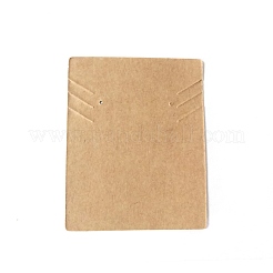 Rechteck Karton Ohrring-Grafikkarten&nbsp;CDIS-WH0020-04