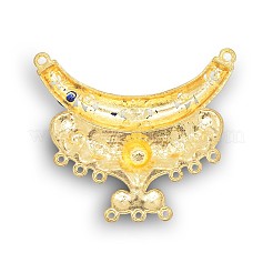 Goldenen Ton Legierung Emaille Kronleuchter Verbinder&nbsp;ENAM-J261-02G