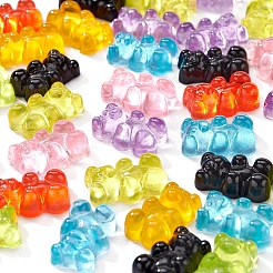 40 Stück 8 Farben Harz Cabochons&nbsp;CRES-YW0001-02