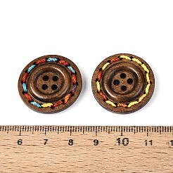 Runde 4-holebuttons mit bunten Faden-&nbsp;NNA0Z51