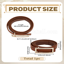 Ceinture à chaîne en simili cuir&nbsp;AJEW-WH0314-816B