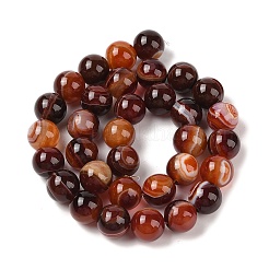 Agata fasciata naturale&nbsp;G-Q194-C02-04B