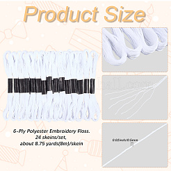 Polyester-Stickgarne für Kreuzstich&nbsp;SENE-CY0001-07B-01