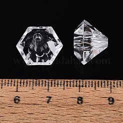 Transparente Acryl Perlen&nbsp;X-TACR-ZX019-14
