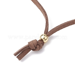 Käfighalsketten mit Kristallhalter&nbsp;NJEW-JN04586-01