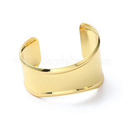 Manschettenarmbänder aus Messing mit Zahnstangenbeschichtung&nbsp;LS-BJEW-A137-02G