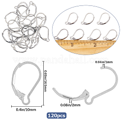 Boucles d'oreilles à levier en acier inoxydable 304&nbsp;STAS-SP0001-05A