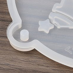 Weihnachtsmotiv - DIY Silikon-Anhängerformen&nbsp;LS-SIMO-G007-01F