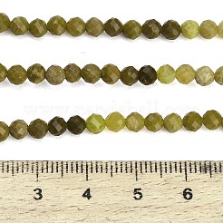 Stränge aus natürlichen gelbgrünen Opalperlen mit Farbverlauf&nbsp;GG-CBA9722-A01-4mm