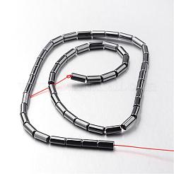 Chapelets de perle en hématite synthétique sans magnétique&nbsp;G-F300-37C-09
