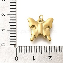 Placcatura ionica (ip) ciondoli in acciaio inossidabile 304&nbsp;STAS-K263-53G