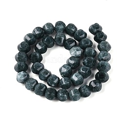 Chapelets de perles de jade blanche naturelle&nbsp;G-N359-13A-02
