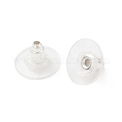 100 Stück eiserne Clutch-Ohrringverschlüsse&nbsp;FIND-YW0004-11