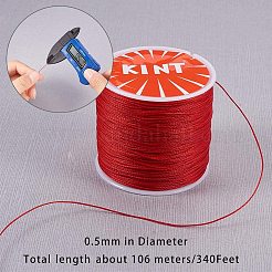 Cordons ronds de polyester paraffiné&nbsp;YC-PH0002-04C-0.5mm