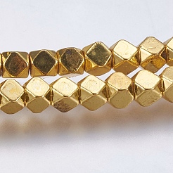 Chapelets de perles en hématite synthétique sans magnétique&nbsp;G-K237-08I