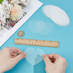 Transparente PVC-Schutzfolie für Abzeichen zum Schutz von Bastelutensilien&nbsp;AJEW-WH0348-656A