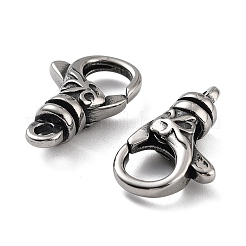 Karabinerverschlüsse im tibetischen Stil aus Edelstahl 316&nbsp;LS-STAS-K276-12A-AS