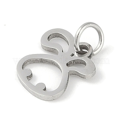 Anlaufgeschützte Anhänger aus 304er Edelstahl&nbsp;STAS-L279-001P-04