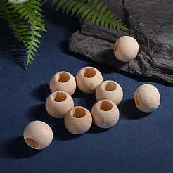Unfertige Holzperlen&nbsp;X-WOOD-Q038-20mm