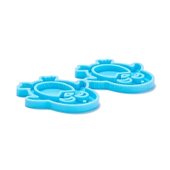 Stampi in silicone con ciondolo fai da te pinguino&nbsp;X-DIY-I085-34