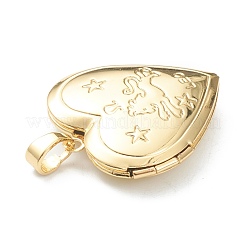 Ciondoli medaglione in ottone&nbsp;KK-P199-19G