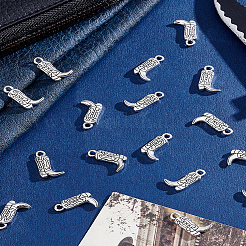 60 pièces pendentifs en alliage de style tibétain&nbsp;FIND-LP0001-76AS
