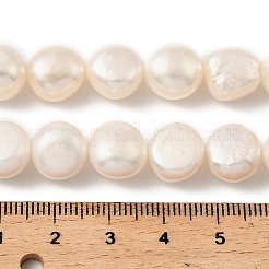 Brins de perles de culture d'eau douce naturelles&nbsp;PEAR-P064-19L-02B