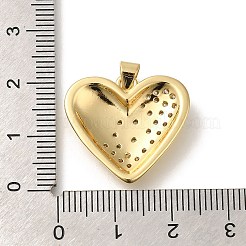 Crémaillère en laiton avec pendentifs en zircone cubique&nbsp;KK-Z086-12G-04