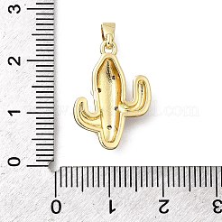 Ottone micro spianare pendenti zirconi&nbsp;KK-P336-39G-02