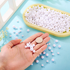 708pcs 3 styles de perles acryliques opaques&nbsp;MACR-TA0002-81