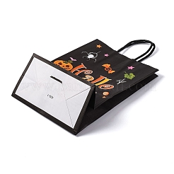 Borse regalo in carta stampata Happy Halloween a tema Halloween&nbsp;ABAG-Q055-02C