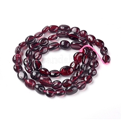 Natürlicher Granat Perlen Stränge&nbsp;X-G-L478-52
