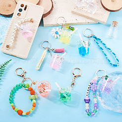 Gros pendentifs en résine transparente&nbsp;LS-RESI-TAC0019-04E