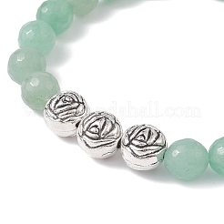 Bracciali con perline di pietre preziose naturali miste&nbsp;BJEW-JB09466