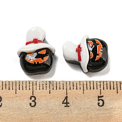 Cabochons décodés en résine sur le thème d'Halloween&nbsp;RESI-C050-01L