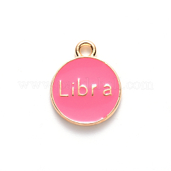 Pendentifs d'émail en alliage&nbsp;ENAM-S124-01A-03K