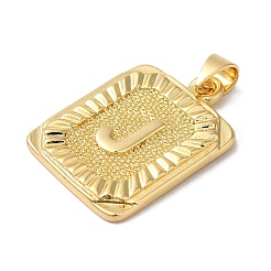 Pendentifs de placage en laiton&nbsp;KK-B092-42G-J