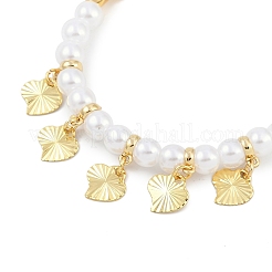Bracelets extensibles en laiton plaqué en rack&nbsp;BJEW-P341-10F-G